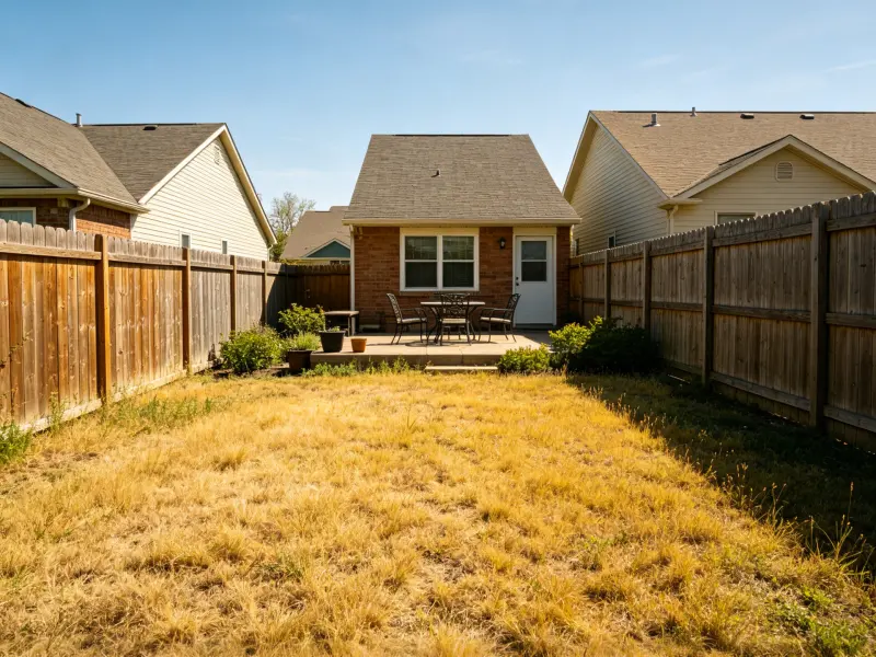 Free AI Backyard Design Review by Homeowner - Before Generation