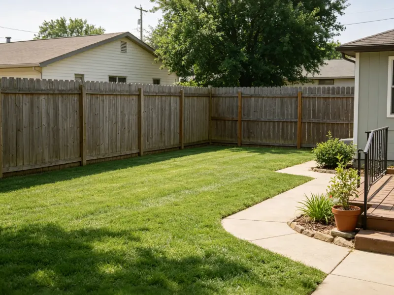 Free AI Backyard Design Review by Landscape Contractor - Before Generation