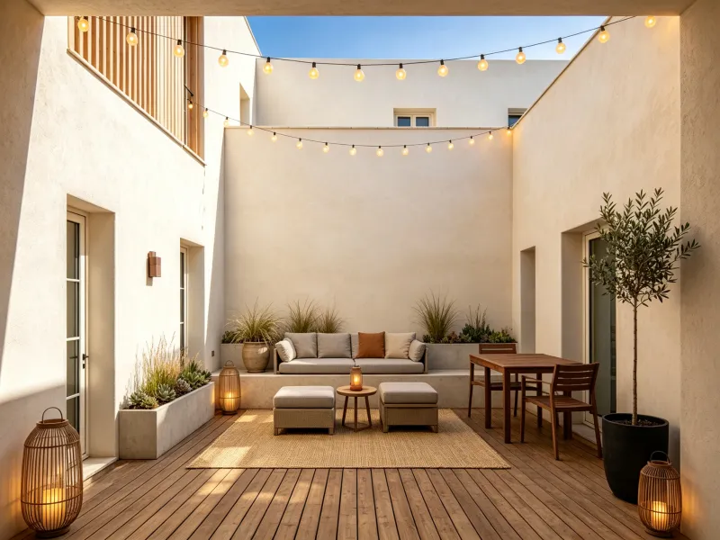 Free AI Courtyard Design Generator - After Generation