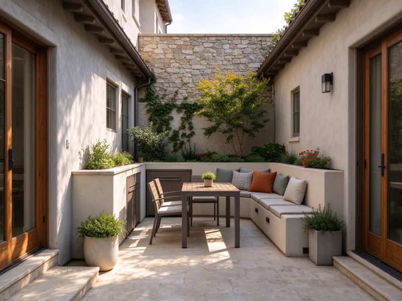Plan a Comfortable Seating or Dining Area