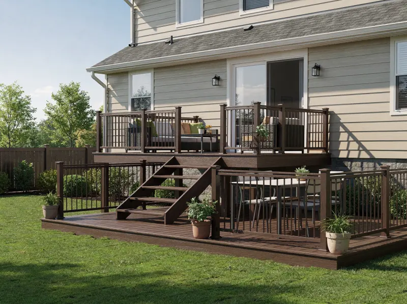 Free AI Deck Design review by remodeling contractor - After Generation
