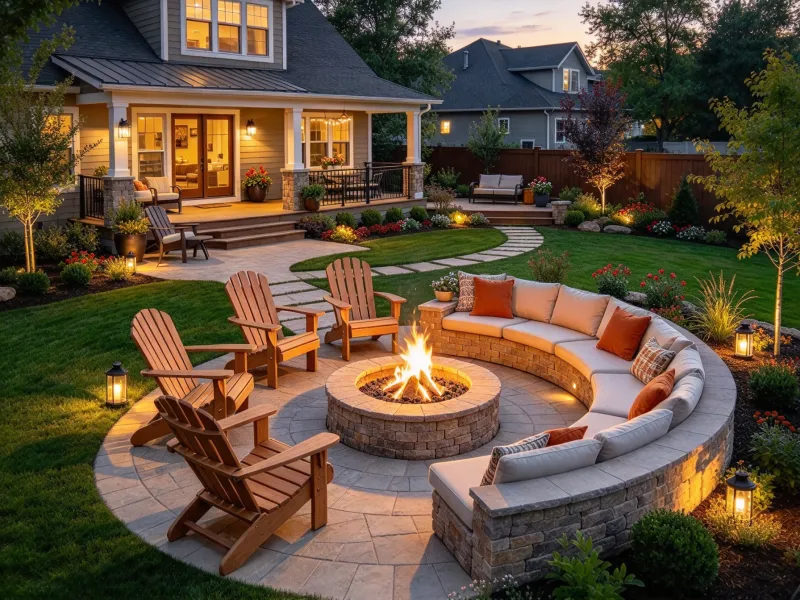 Create a Complete Fire Pit Seating Area