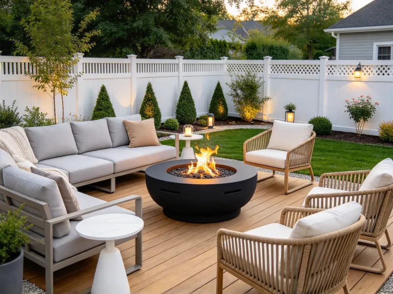 AI Fire Pit Design - After Generation
