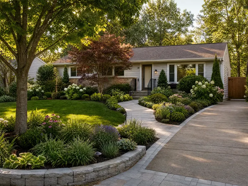 AI Front Yard Design review by a contractor - After Generation
