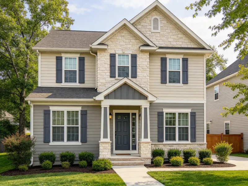 Exterior Paint Colors and Materials
