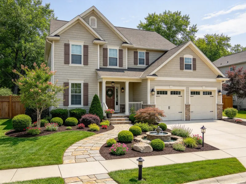 Exterior Renovation with Landscaping
