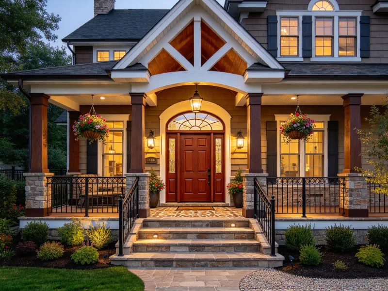 Front Porch and Entryway Renovation