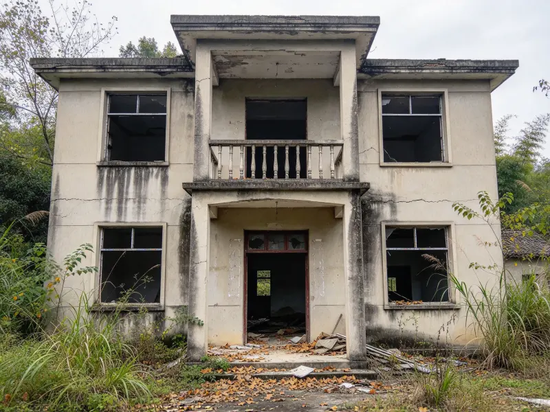 Sarah Mitchell house exterior before redesign