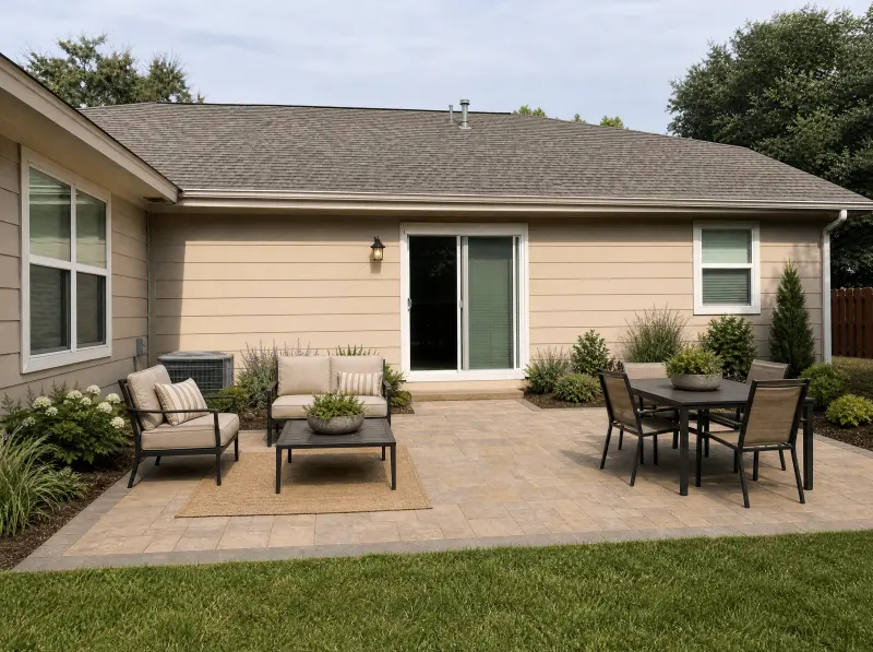 AI Patio Design Review by Landscape Designer - After Generation