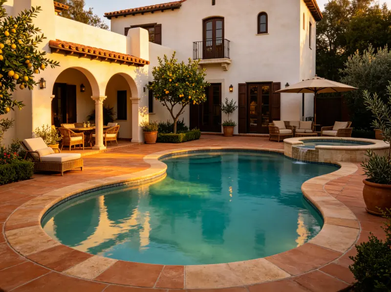 Pool layout ideas comparing shape, scale and circulation