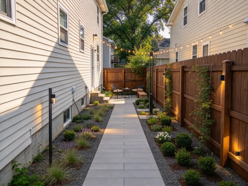 Free AI Side Yard Design Generator Online - After Generation