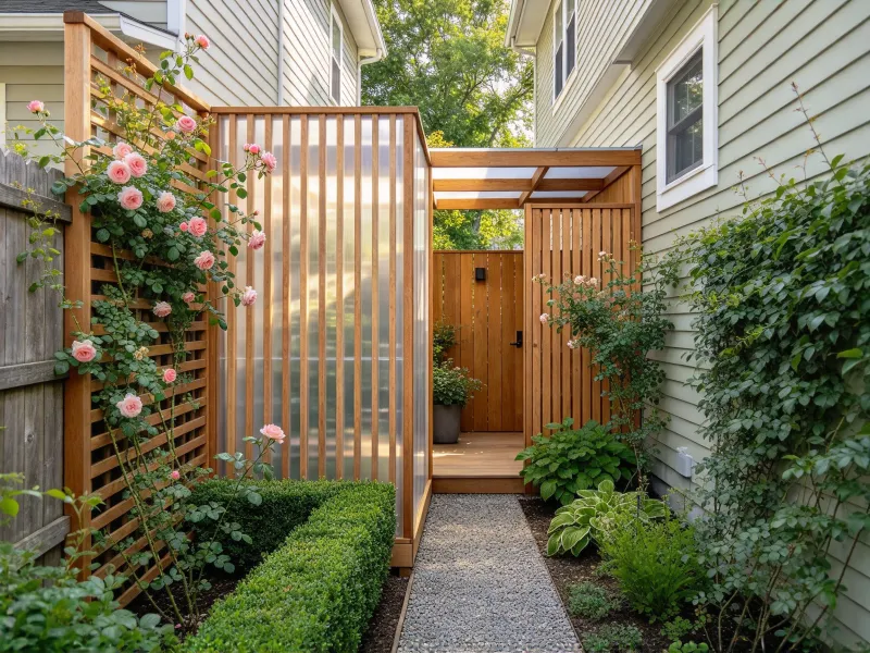 Shape a More Secluded Side Passage