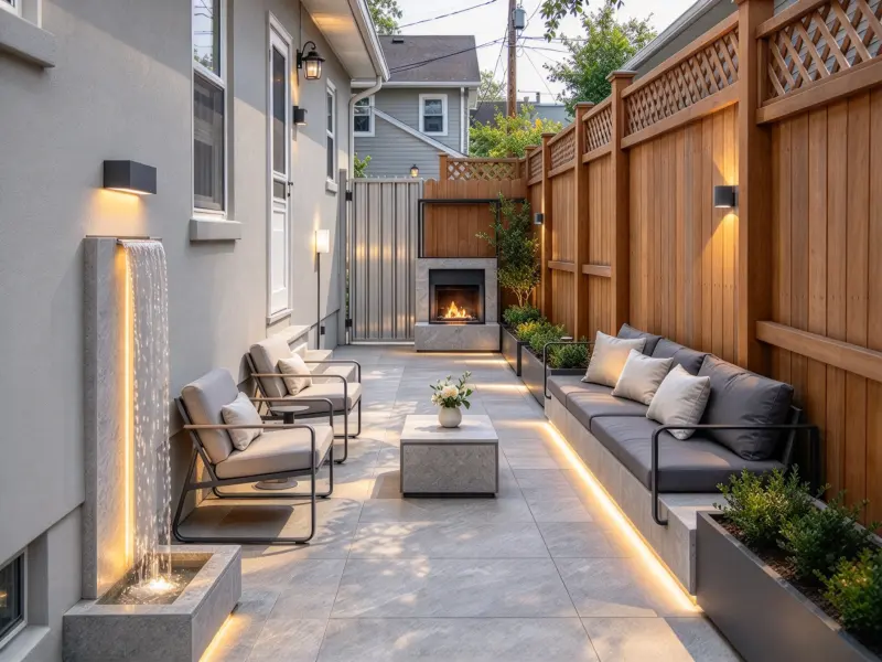 AI Side Yard Design Review by Renovation Consultant - After Generation