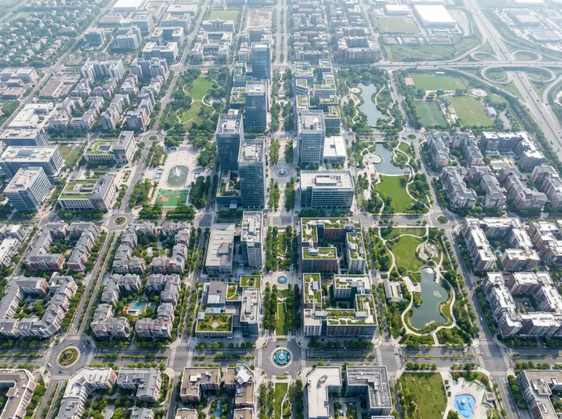City Planning in a real site context