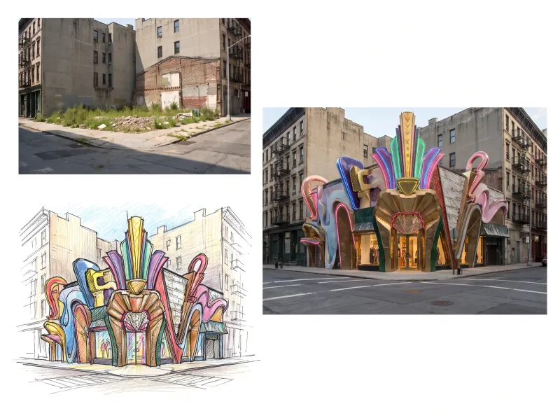 Storefront and Commercial Frontage Visualization