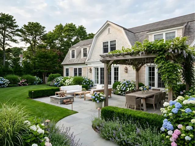 Photorealistic garden design example featured in this guide