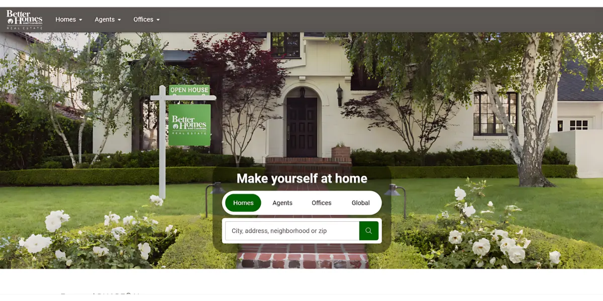 Better Homes and Gardens Plan-a-Garden planning tool interface