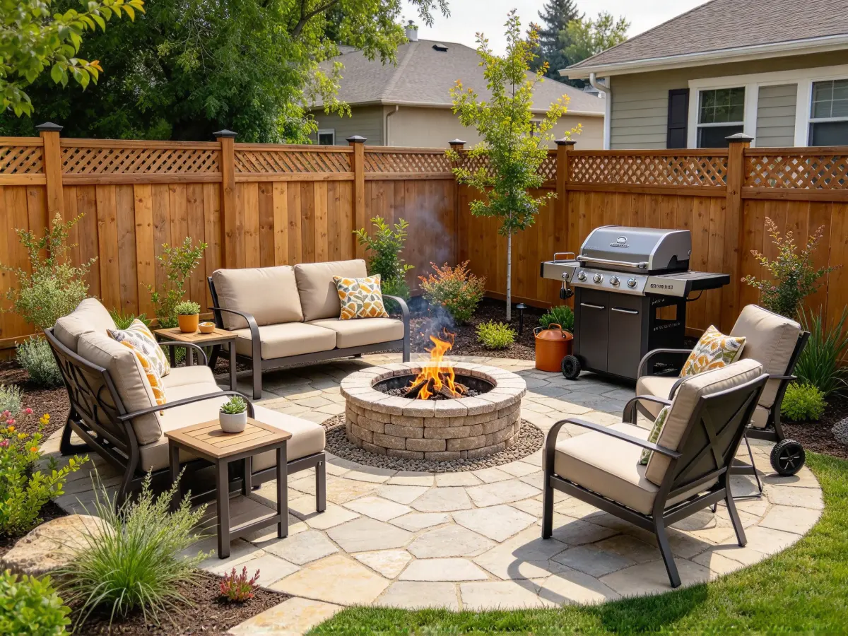 DIY starting points for a simple fire pit area