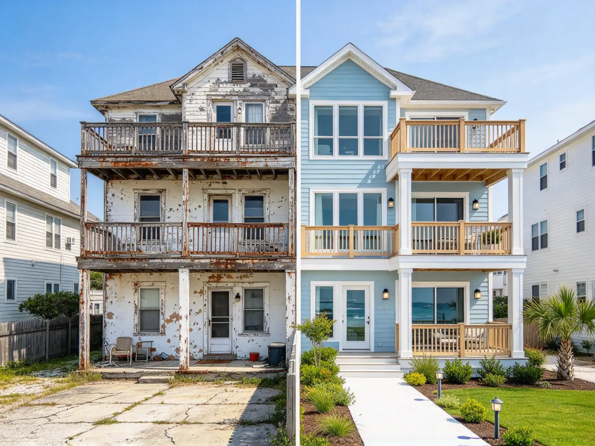 Preserving architectural character while updating an older home's design