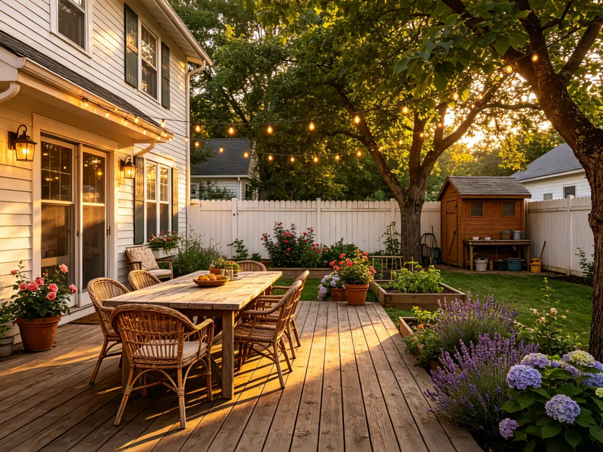 What is landscape design beginner's guide with a designed outdoor space