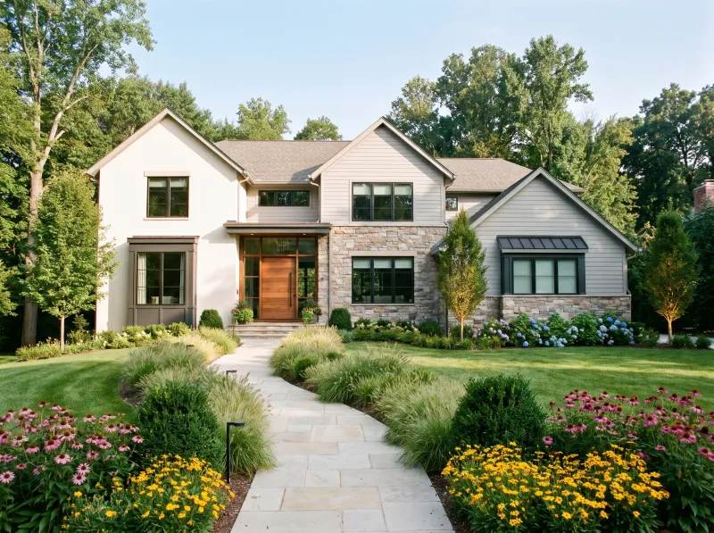 Coordinate Your Home Exterior with the Front Yard