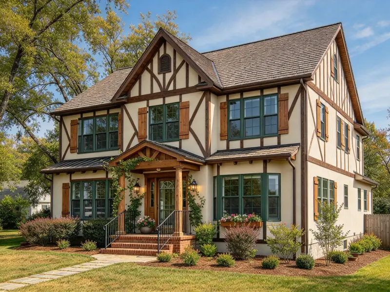 Cottage exterior home remodel concept