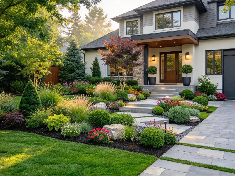Free AI landscape generator from photo review by landscape designer after generation