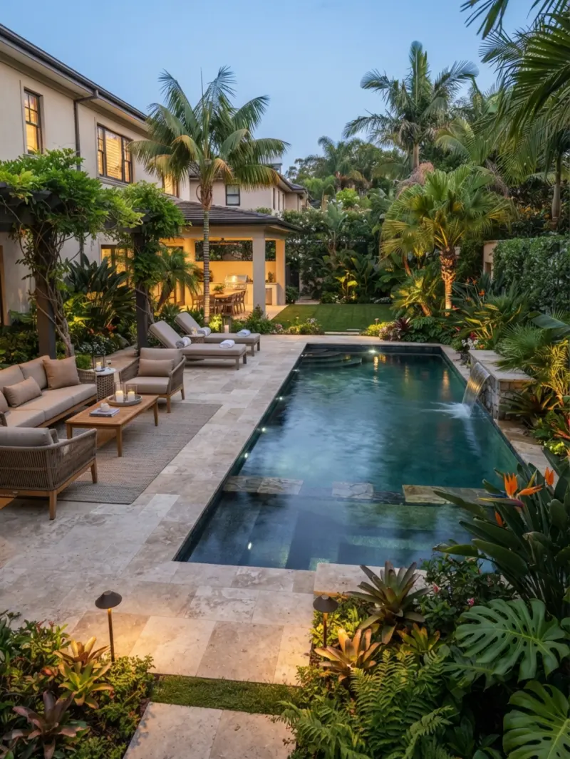 Pool Backyard