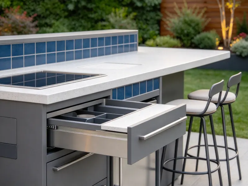 Outdoor Beverage and Snack Bar