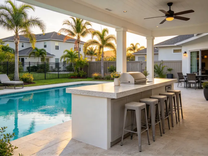 Poolside Perch