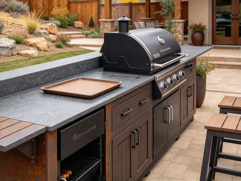 Smoker and Slow-Cooking Station