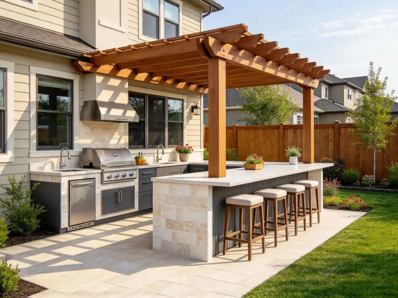 Spacious Backyard