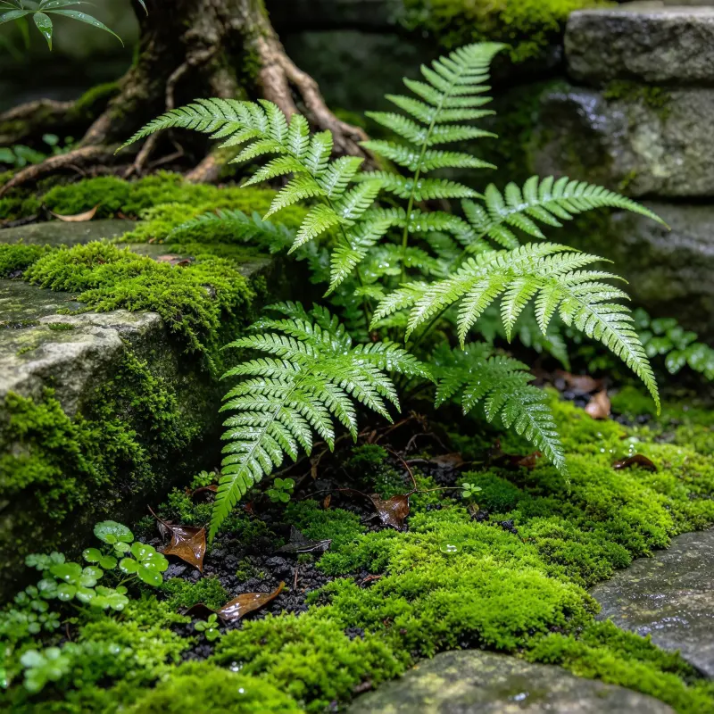 Moss and Ferns garden inspiration