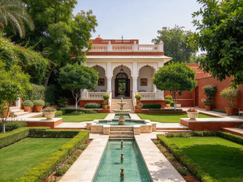 Mughal Garden illustrative garden concept