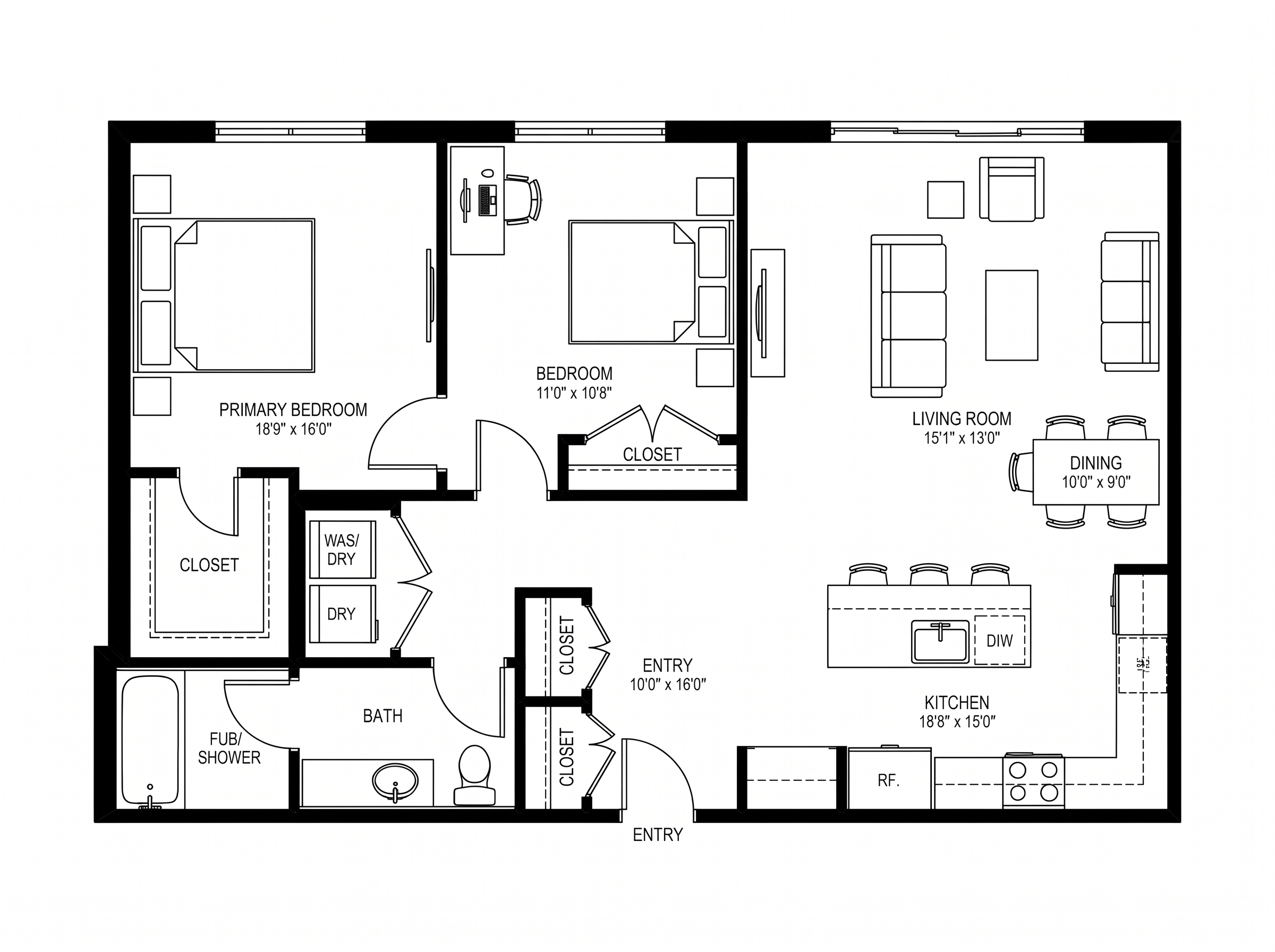 Original 2D floor plan